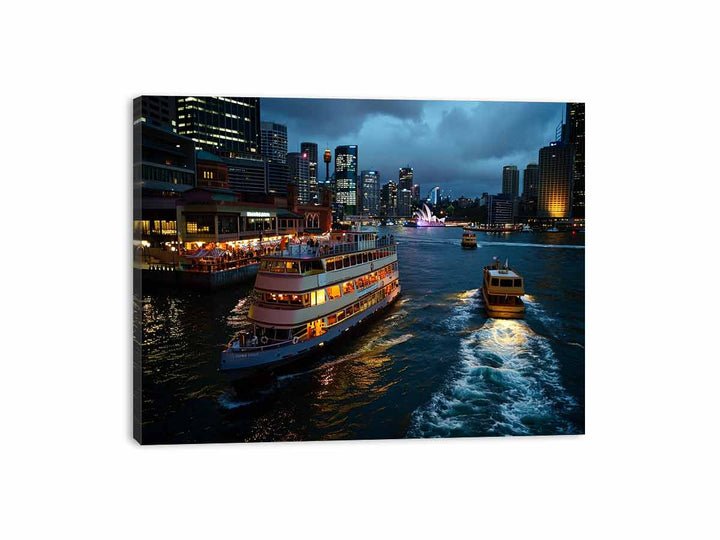 Circular Quay Sydney Canvas Print