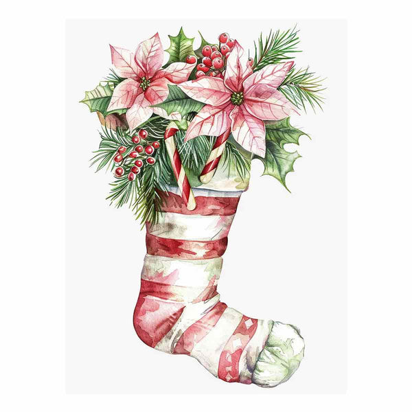Christmas Striped Stockings