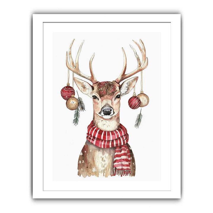 Reindeer  Streched canvas