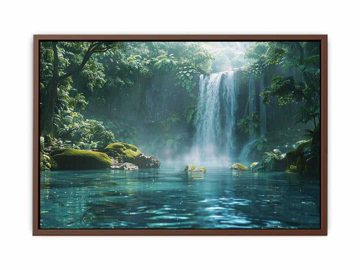 Misty Rainforest  Poster