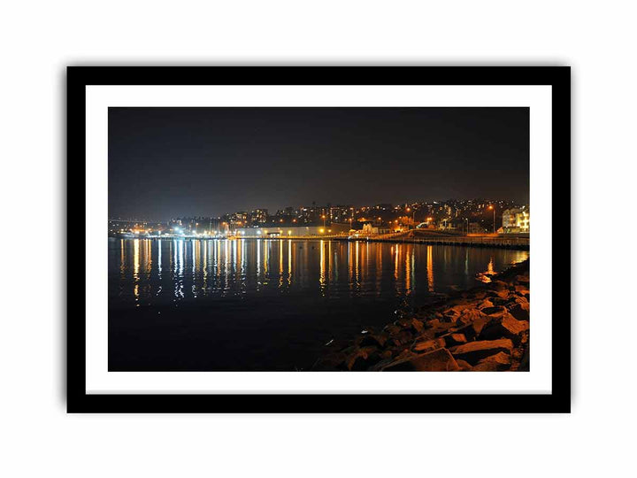 Sydney in Night  Art Print