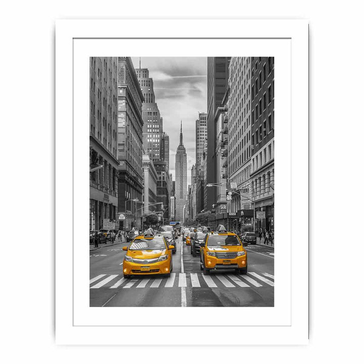 New York Street Streched canvas