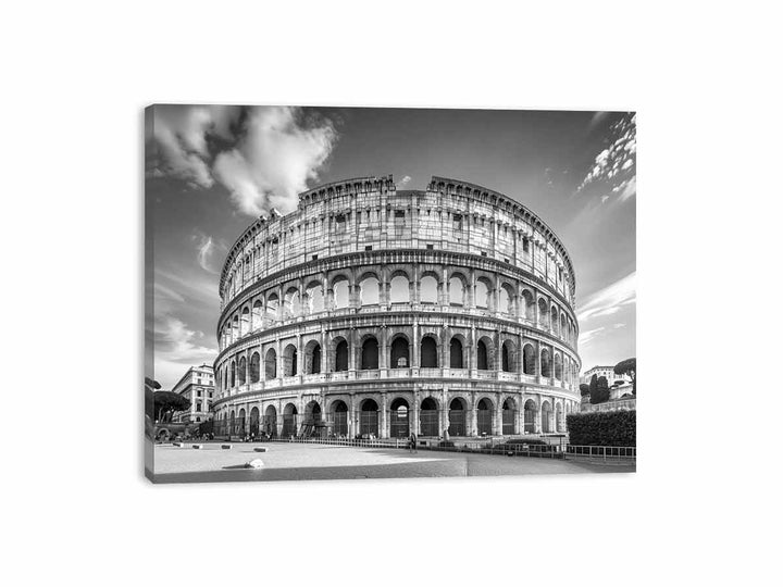 Colosseum in Rome Italy Canvas Print