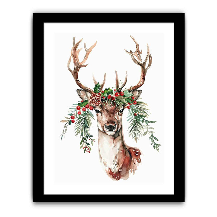 Forest Reindeer  Art Print