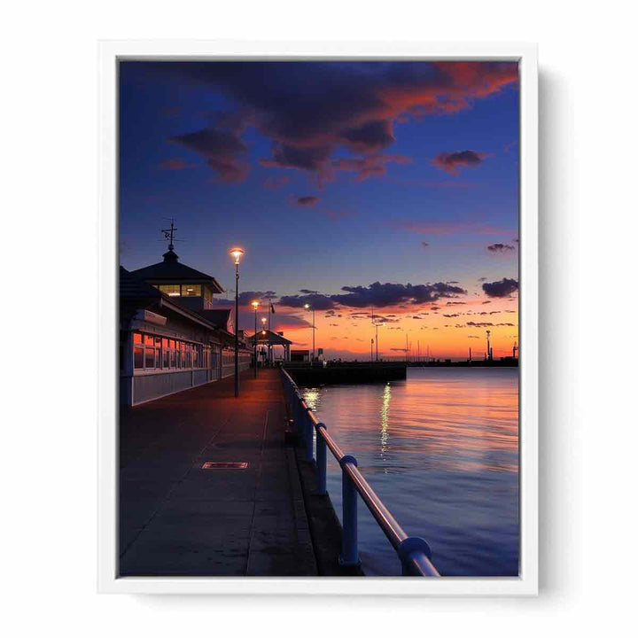 St Kilda Pier Framed Print