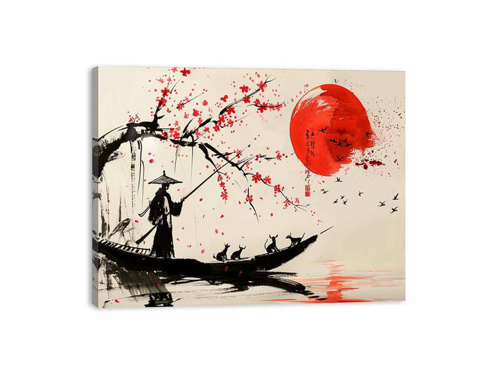 Samurai Canvas Print