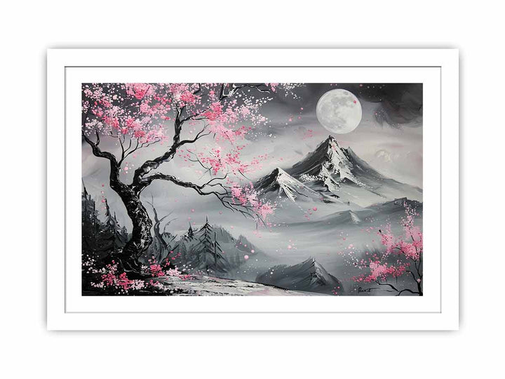 Cherry Blossom Tree Streched canvas