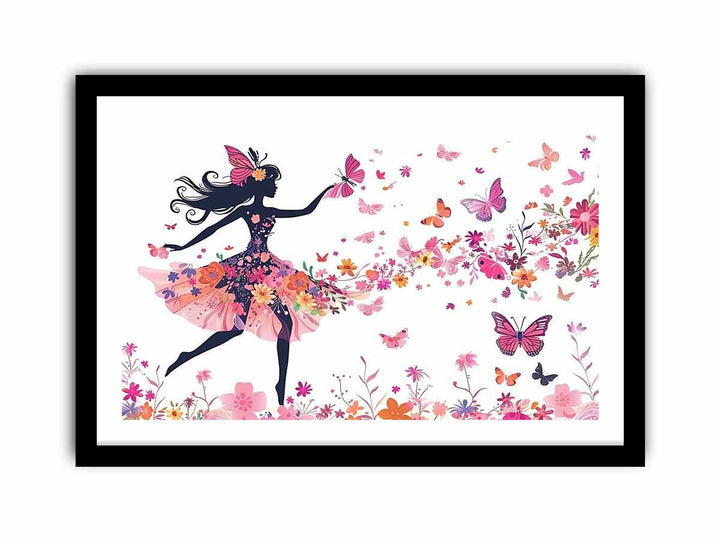 Fairy In A Dress  Art Print