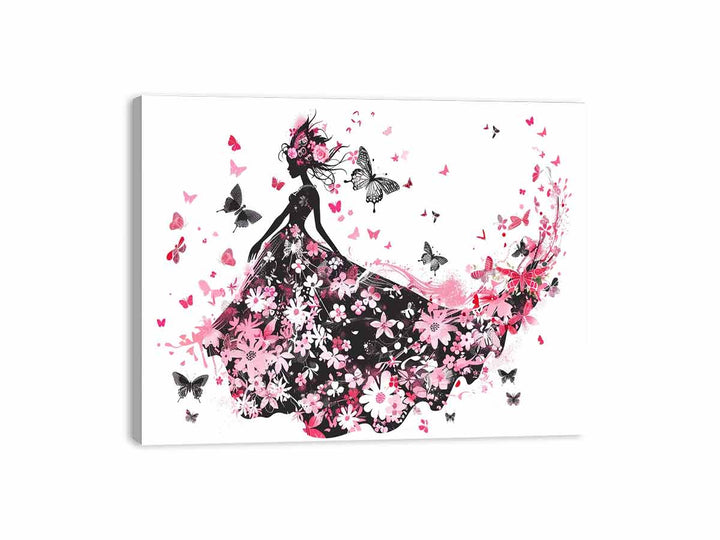 Fairy In A Dress Canvas Print