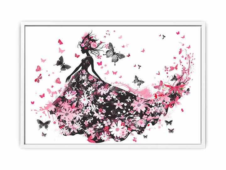 Fairy In A Dress Framed Print
