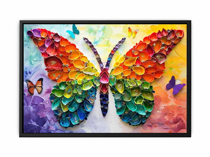 Colorful Buterfly   Painting