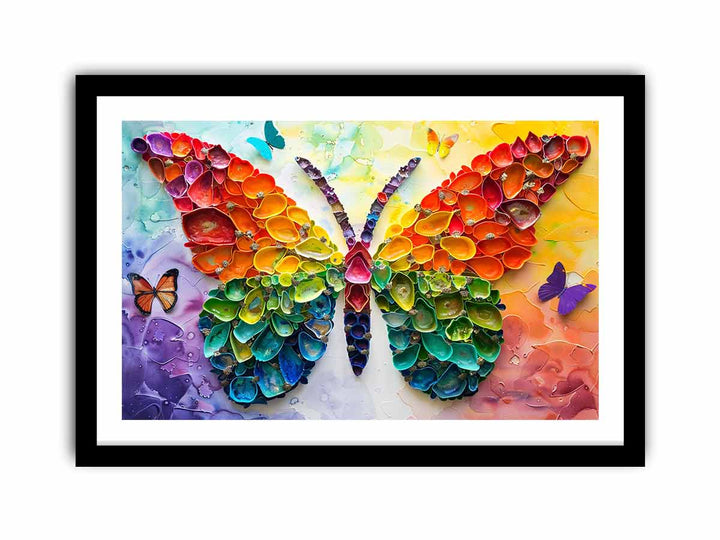 Colorful Buterfly   Art Print