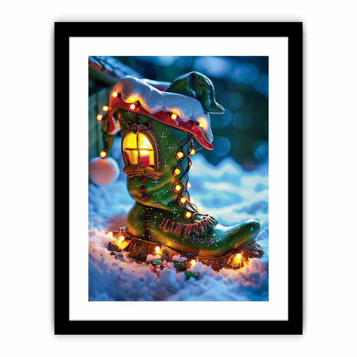 Christmas Elfs  Art Print