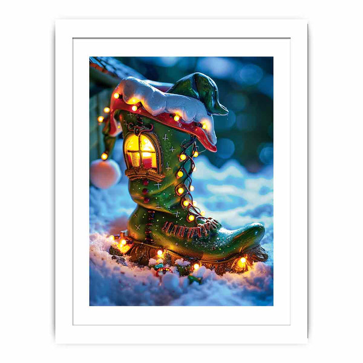 Christmas Elfs Streched canvas