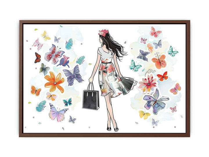 Butterfly Girl  Poster