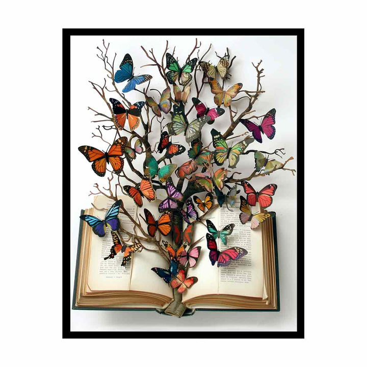 Butterfly Book  Painting