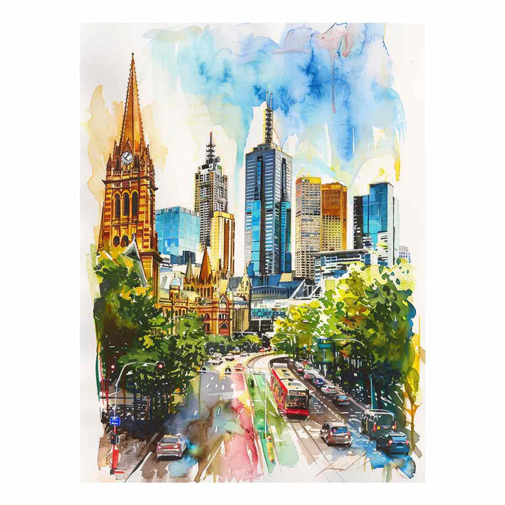 Melbourne Skyline