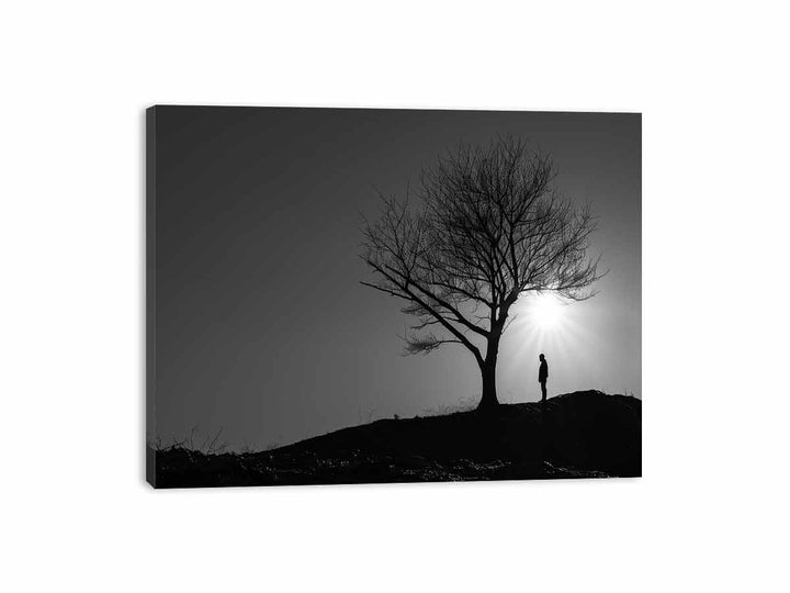 Under the Tree  Canvas Print