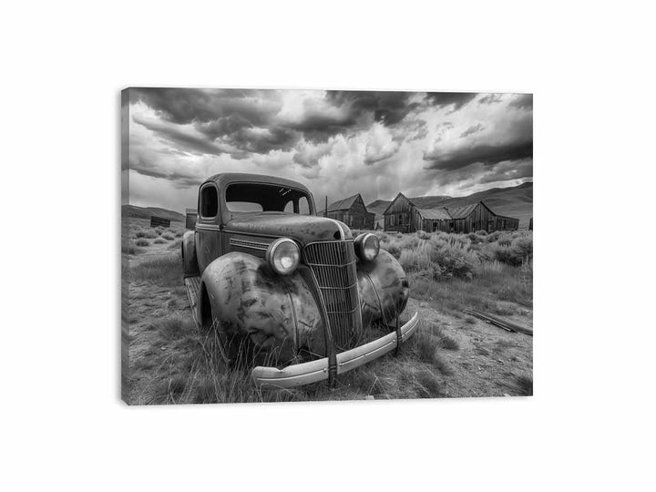 Old Car Canvas Print