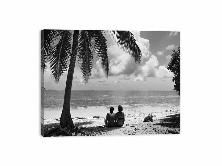 Beach Talk  Canvas Print