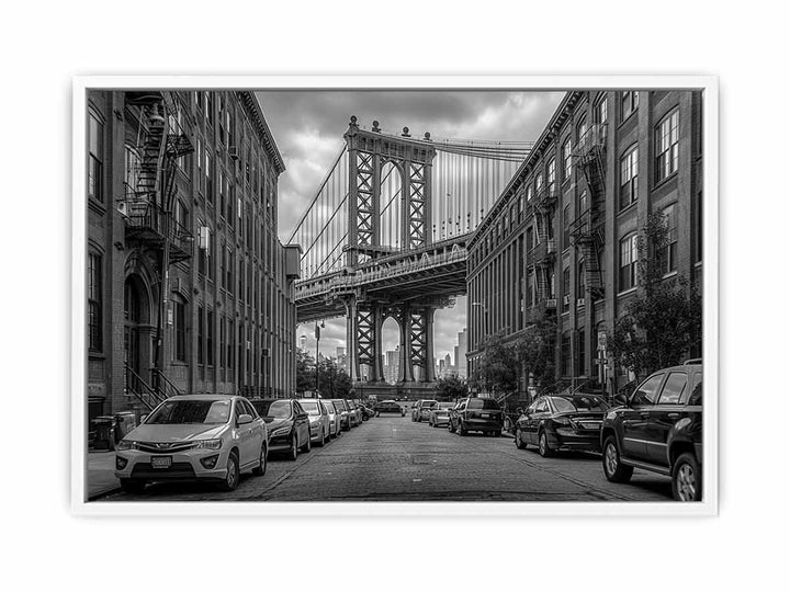 Manhattan Bridge  Framed Print