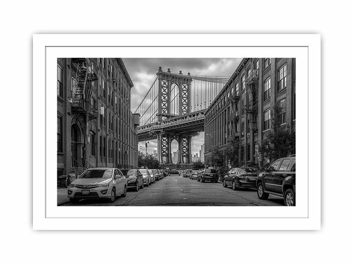 Manhattan Bridge  Streched canvas