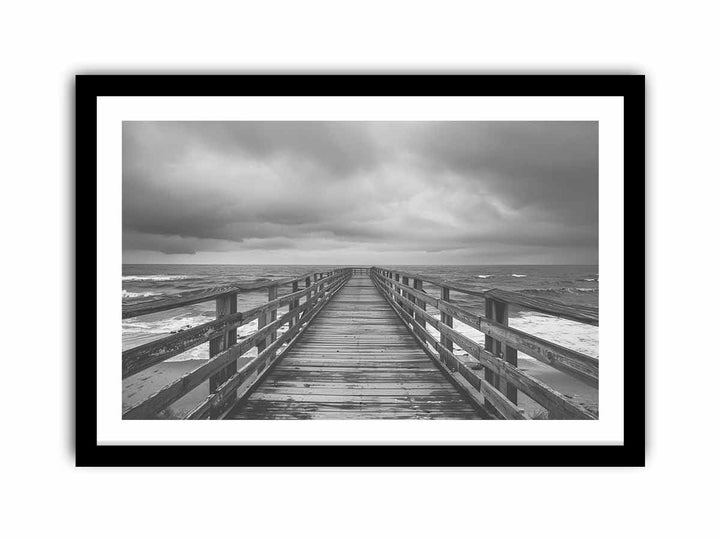 Walk To The Sea  Art Print