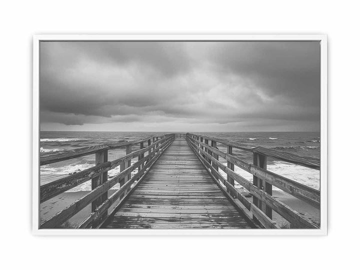 Walk To The Sea Framed Print