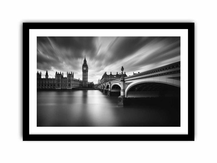 Big Ben London Bridge  Art Print