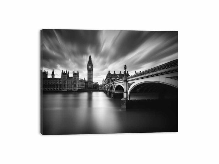 Big Ben London Bridge Canvas Print