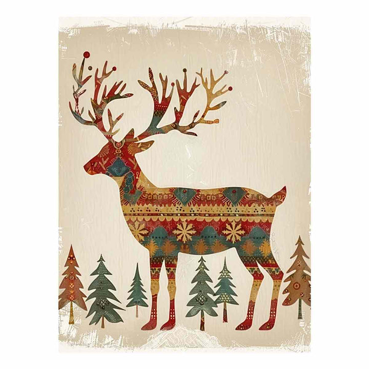 Retro Reindeer