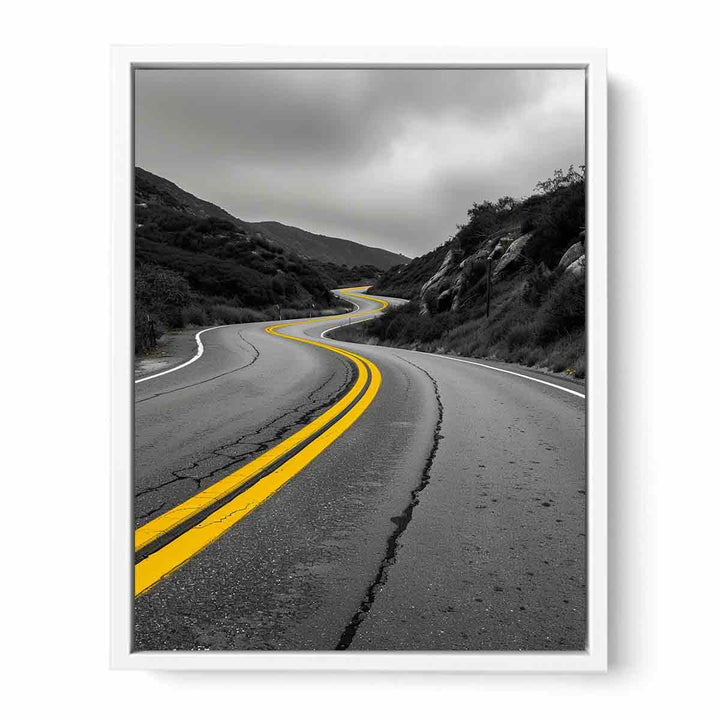 Road Framed Print