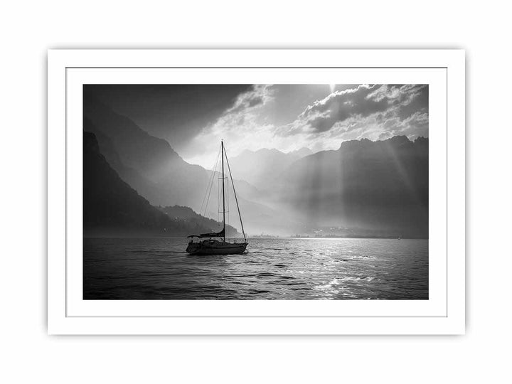Sailing Boat Streched canvas