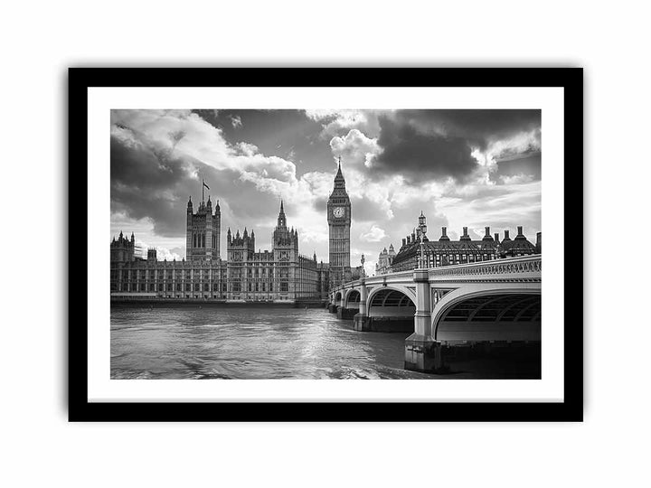 Big Ben London Bridge   Art Print