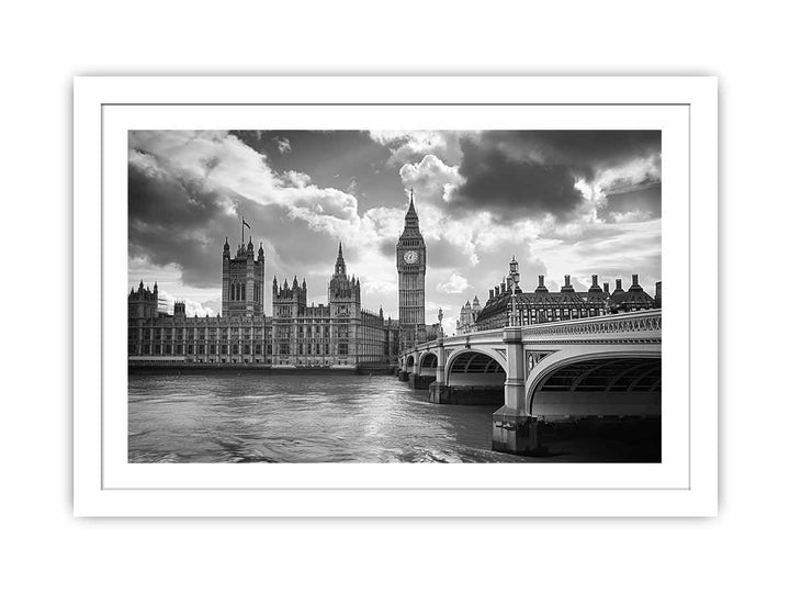 Big Ben London Bridge  Streched canvas