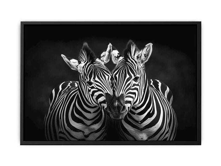 Two Zebras   Painting