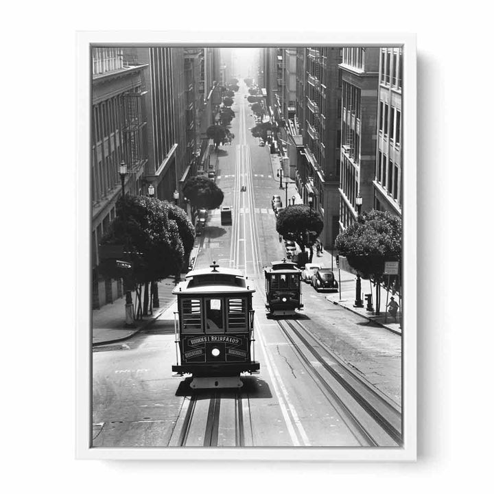 Main Street San Francisco Framed Print