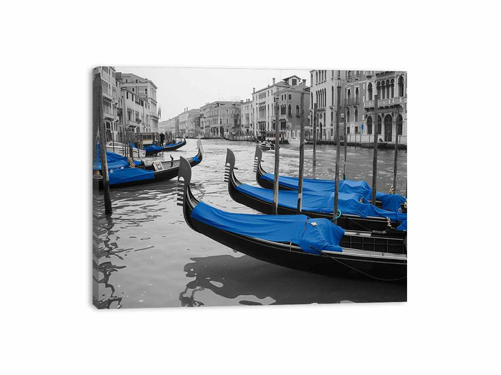 Venice Grand Canal Gondola Canvas Print