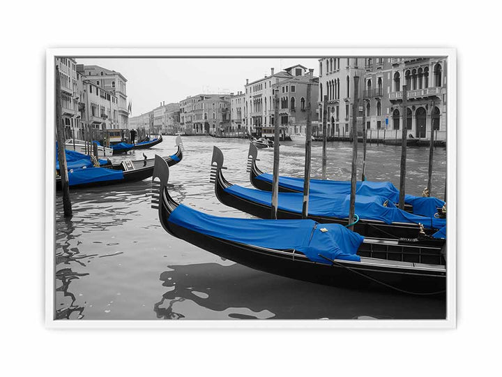 Venice Grand Canal Gondola Framed Print