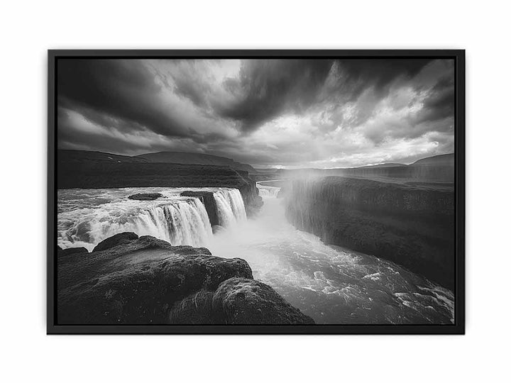 Godafoss Waterfall  Painting