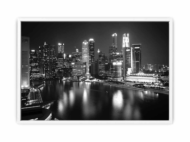 City Skyline Framed Print