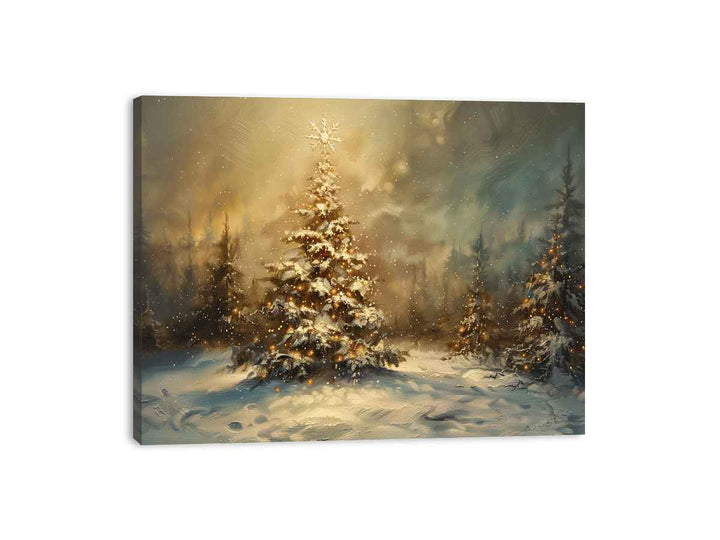 Christmas Tree Canvas Print