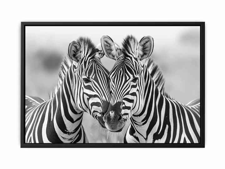 Two Zebras  Painting