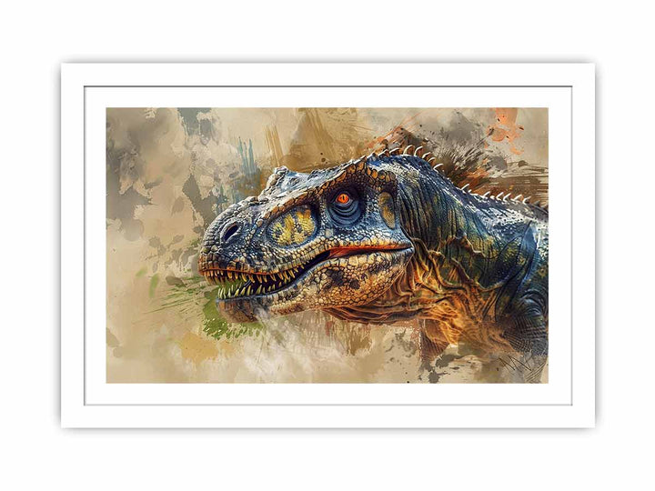 Dinosaur  Streched canvas