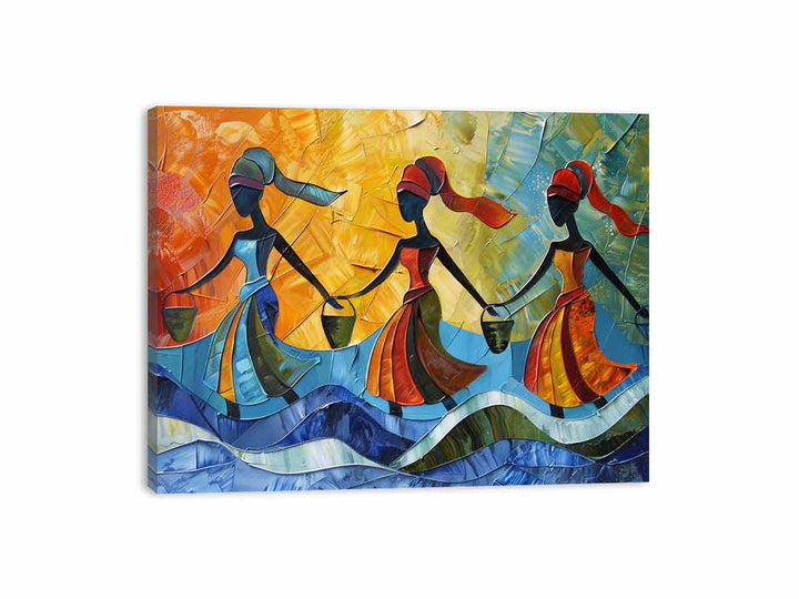 African women Canvas Print