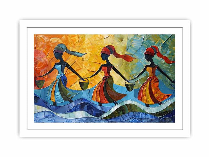 African women Streched canvas