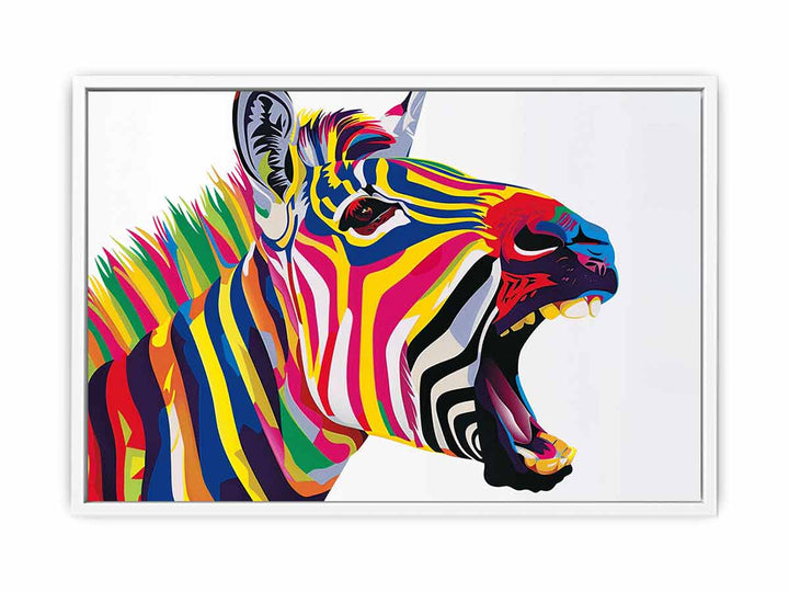 Zebra  Framed Print