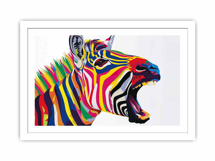 Zebra  Streched canvas