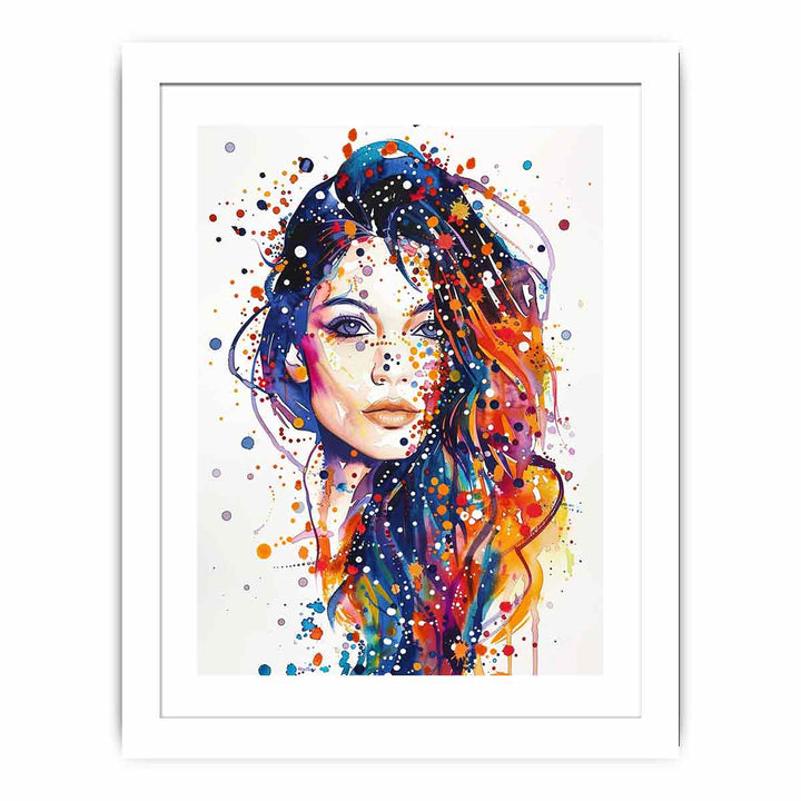 Watercolor Beauty Streched canvas