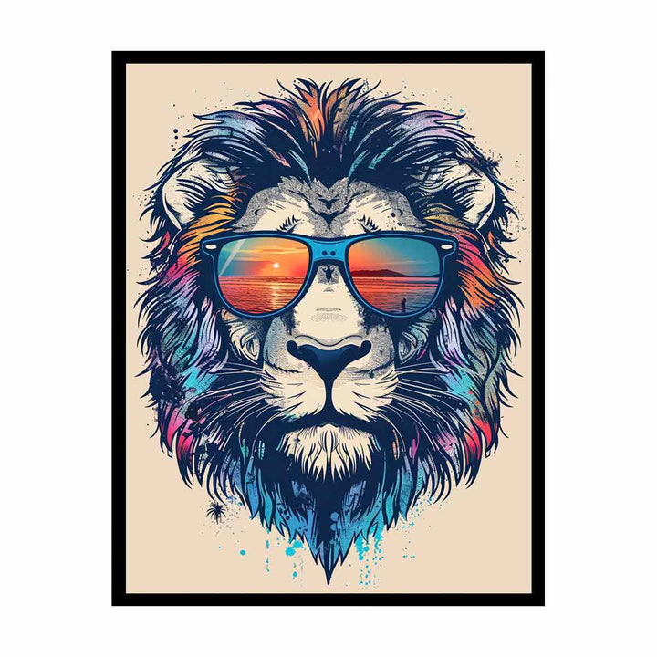 Lion   Painting